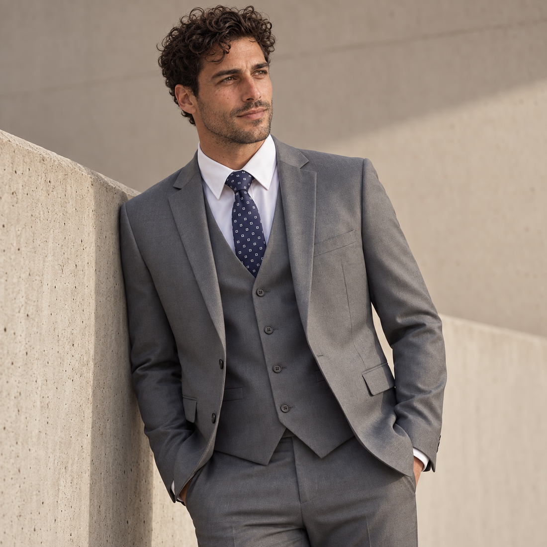 Men's Tailored Two-Piece Suit