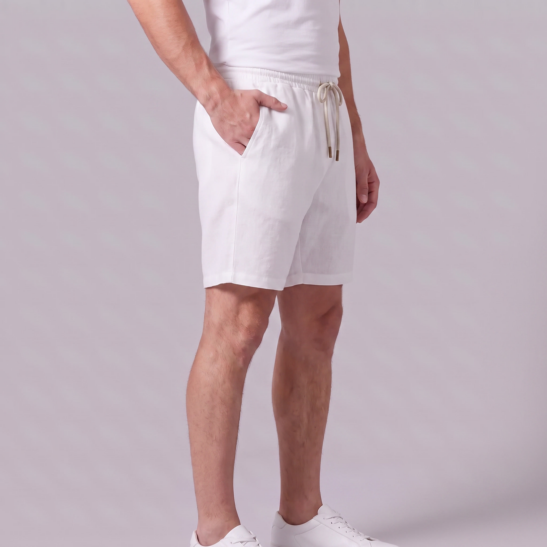 Men's Casual Drawstring Jogger Shorts