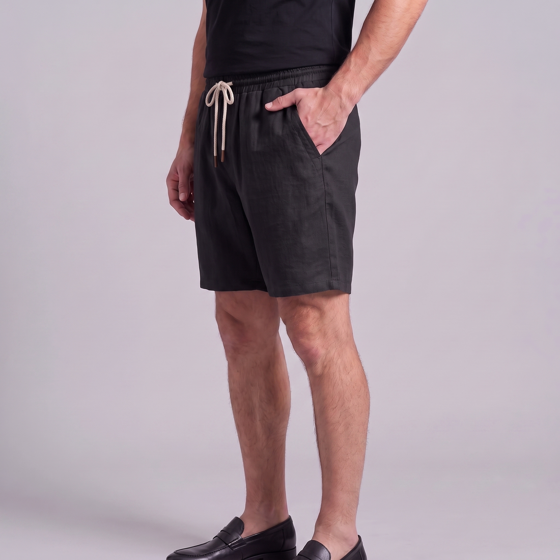 Men's Casual Drawstring Jogger Shorts