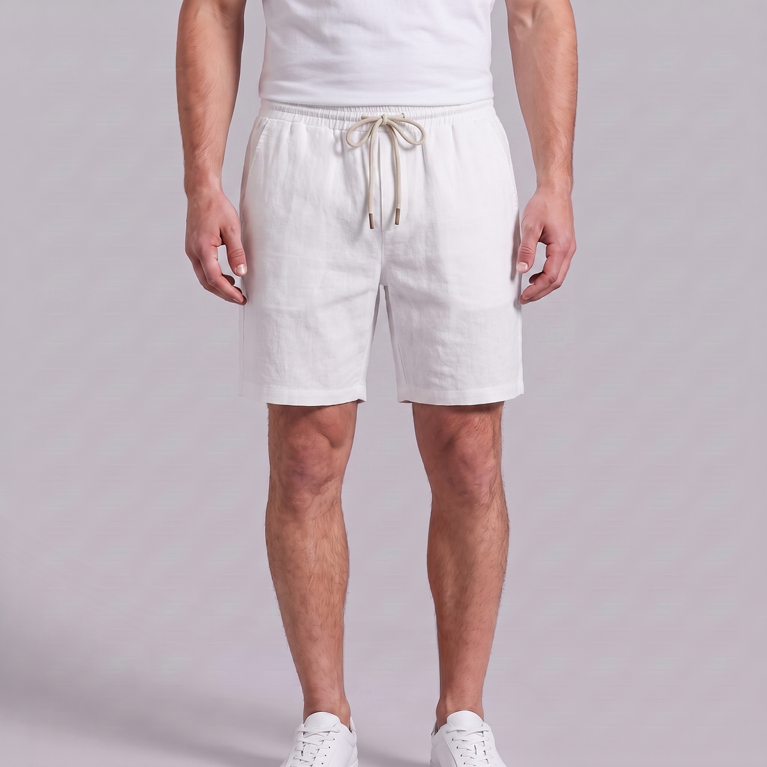 Men's Casual Drawstring Jogger Shorts