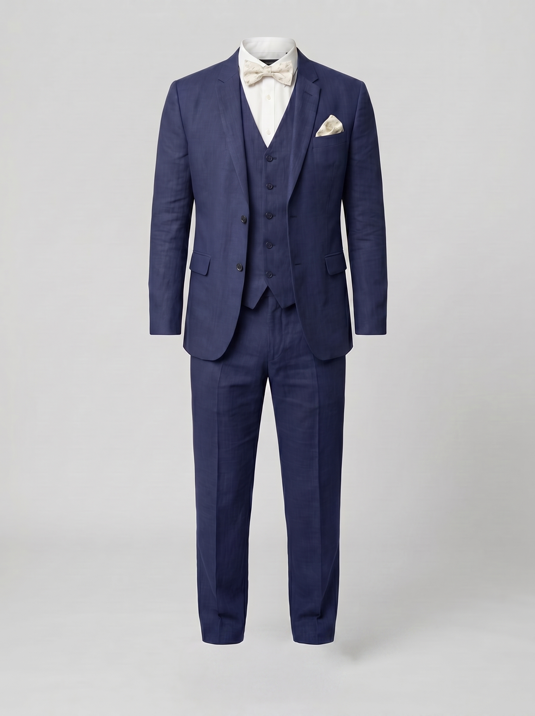 Men's 3-Piece Suit for Weddings and Summer Events
