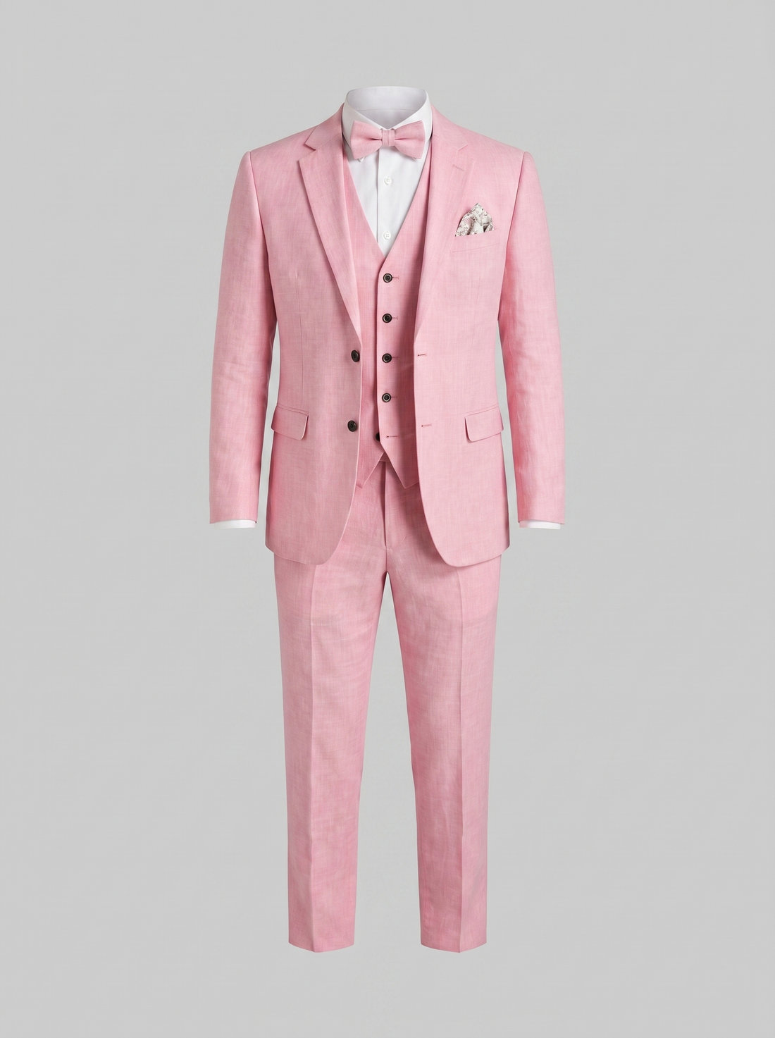 Men's 3-Piece Suit for Weddings and Summer Events