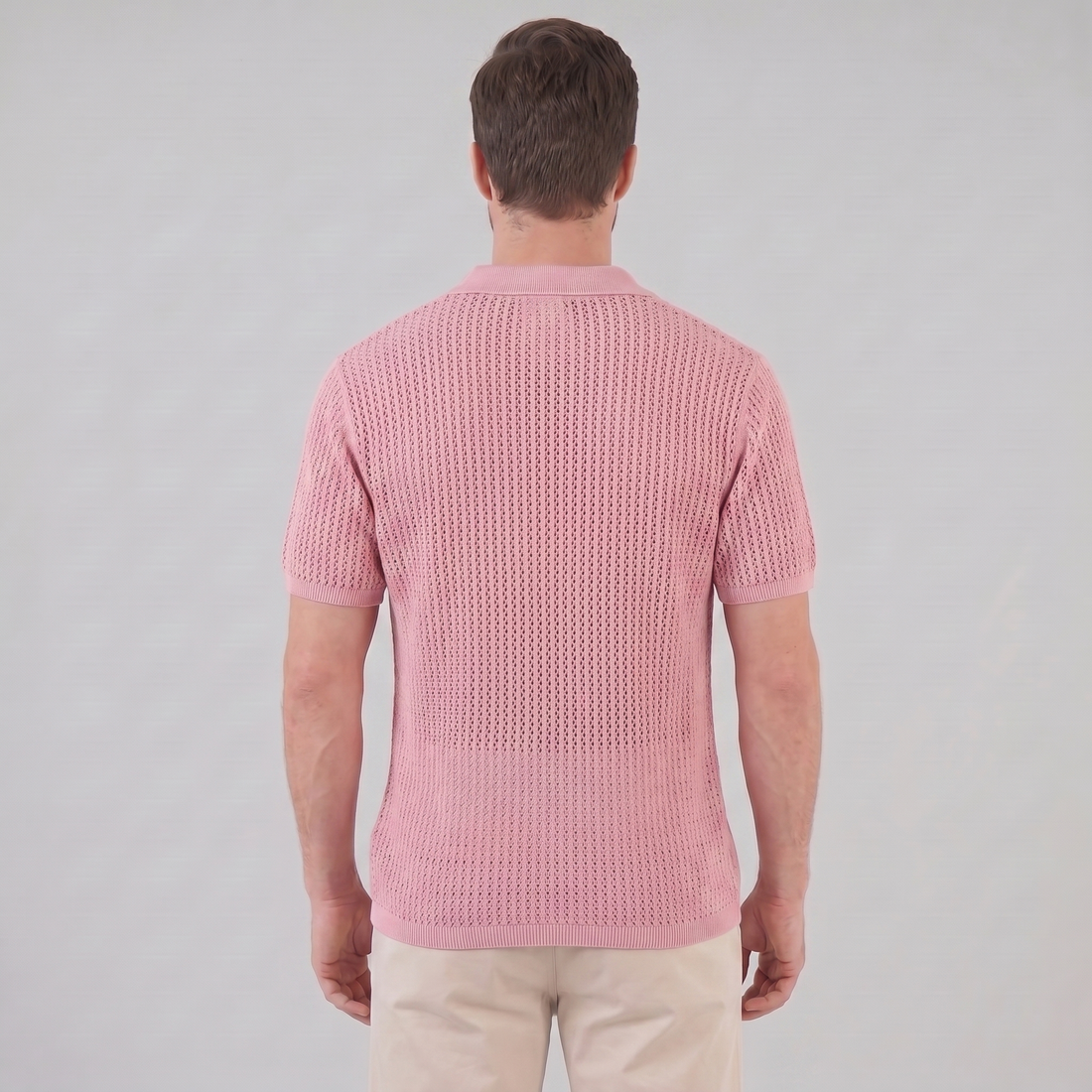Men's Airy Knit Casual Summer Shirt