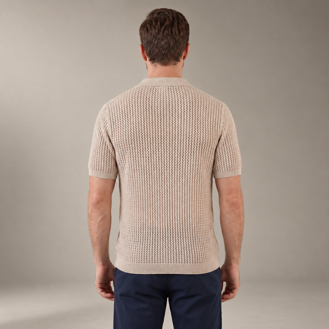 Men's Airy Knit Casual Summer Shirt
