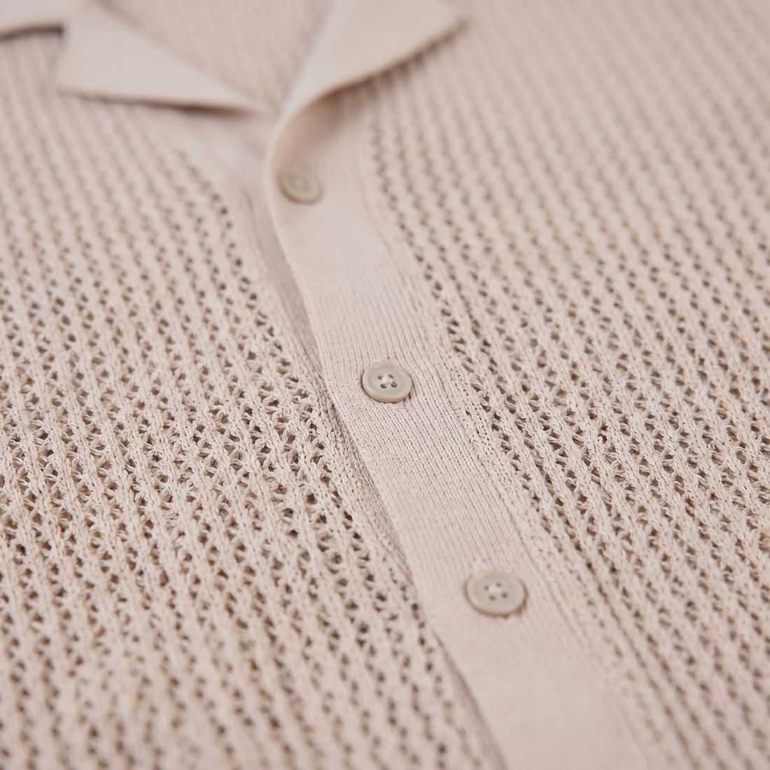 Men's Airy Knit Casual Summer Shirt