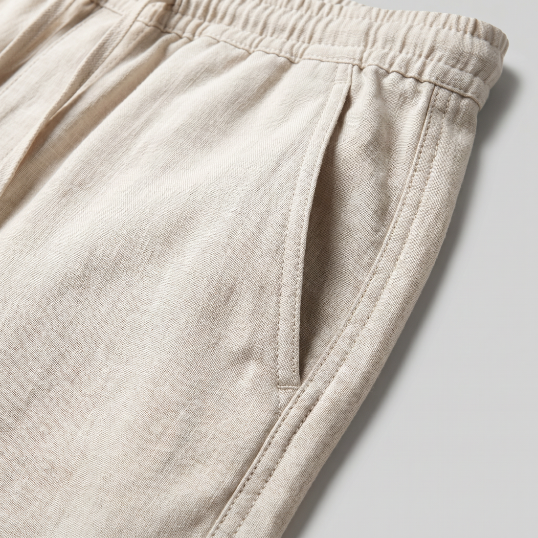Men's Baggy Linen Pants