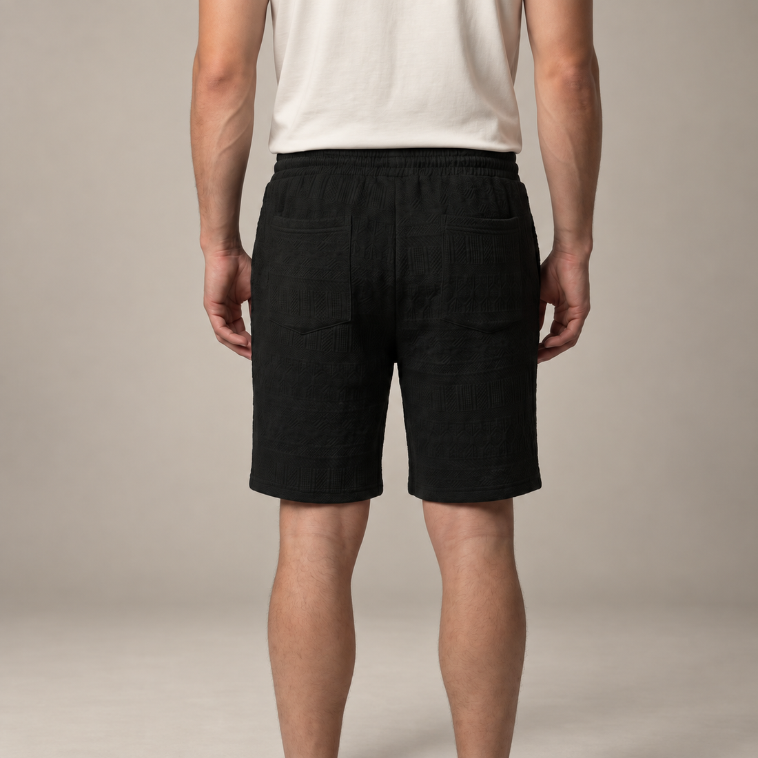 Men's Basic Drawstring Shorts with Pockets