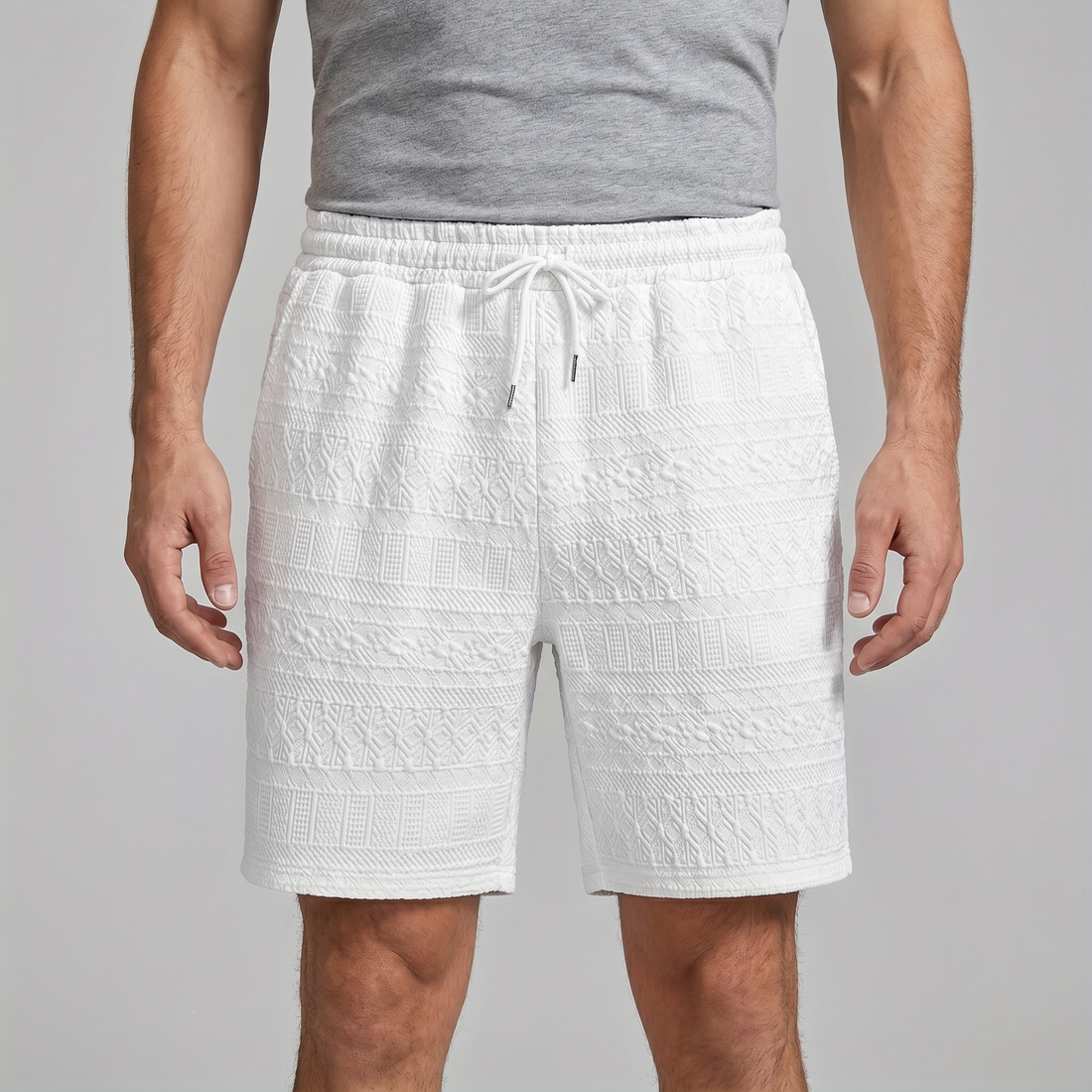 Men's Basic Drawstring Shorts with Pockets