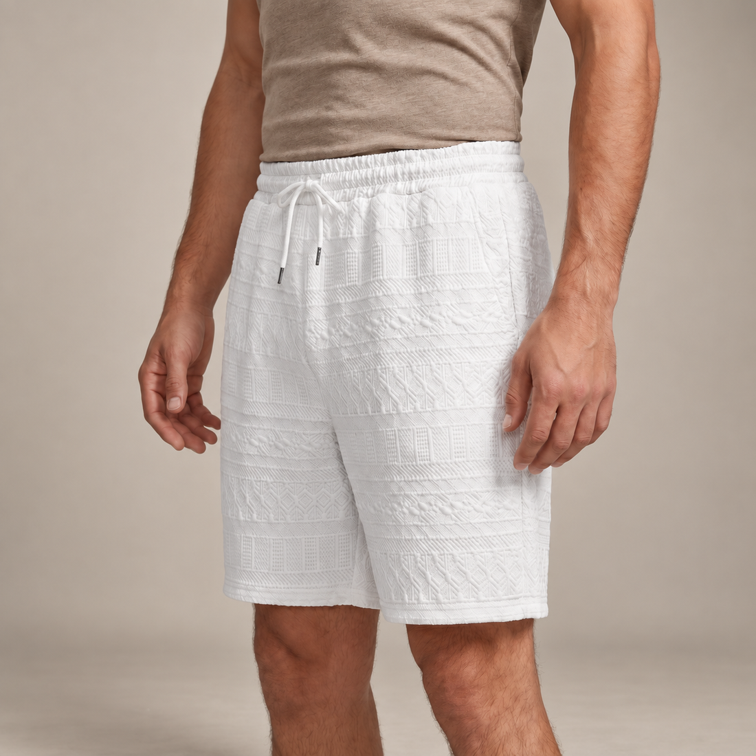 Men's Basic Drawstring Shorts with Pockets