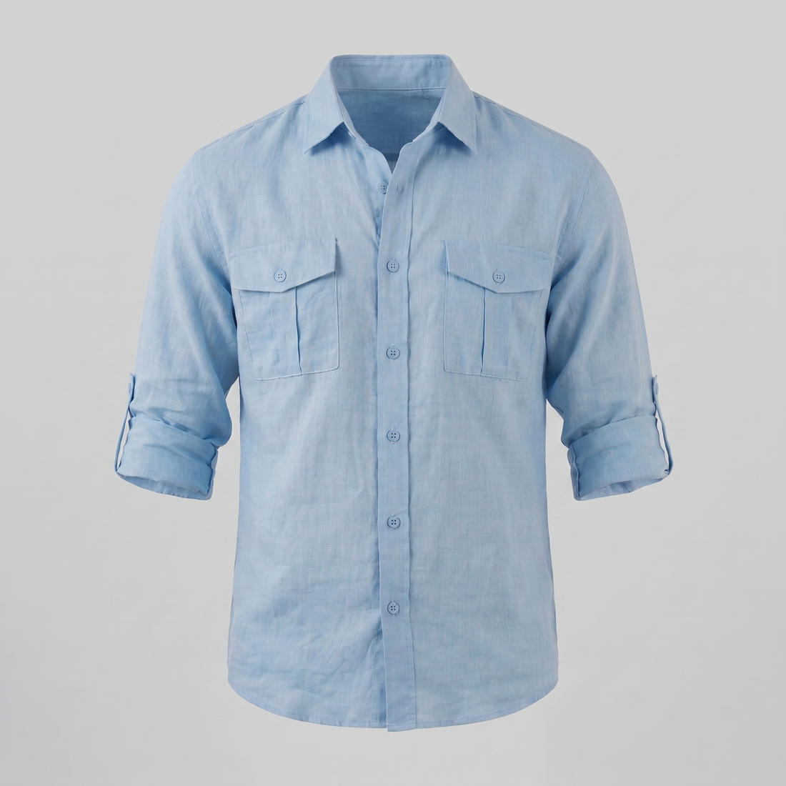 Men's Button-Up Summer Shirt