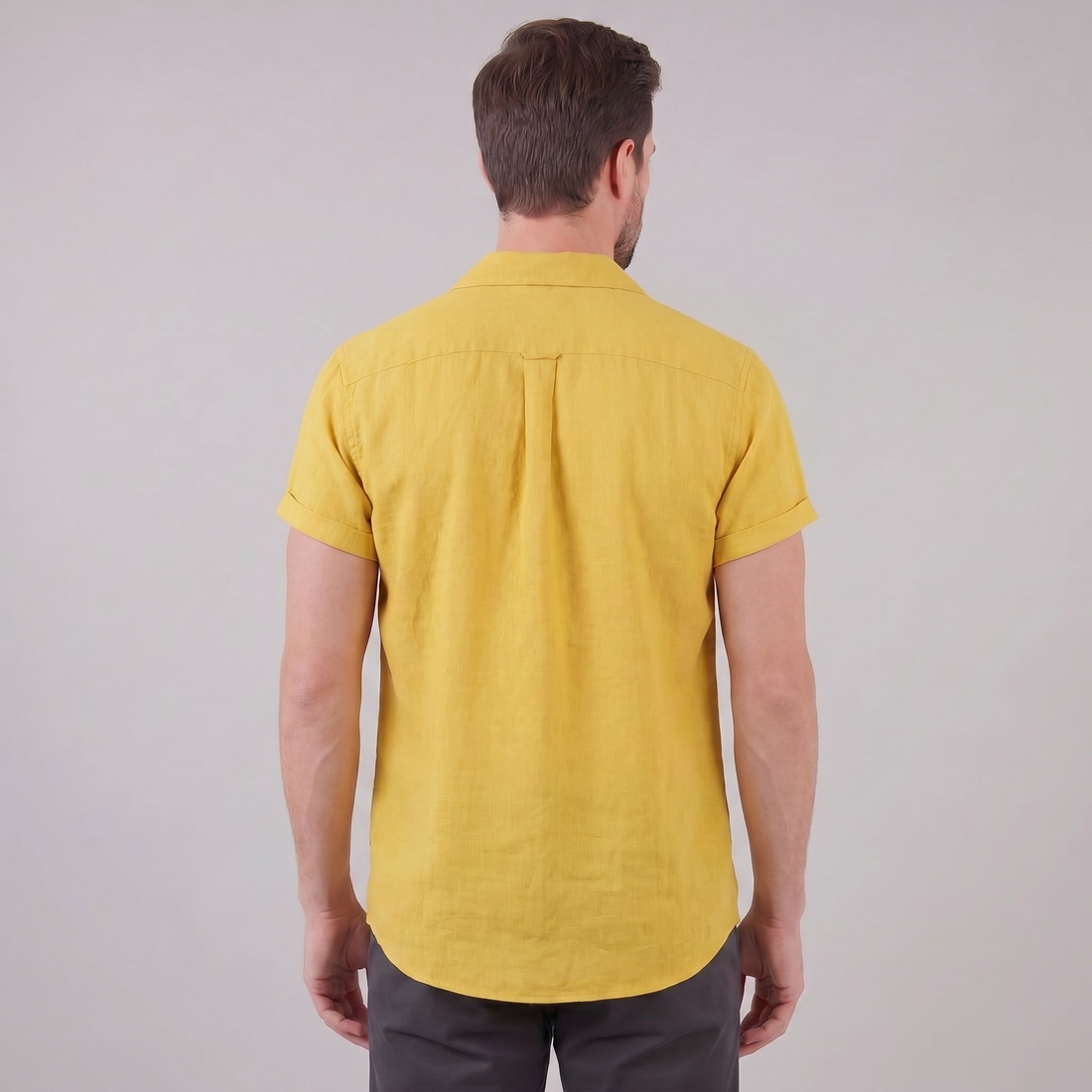 Men's Camp Collar Short-Sleeve Shirt