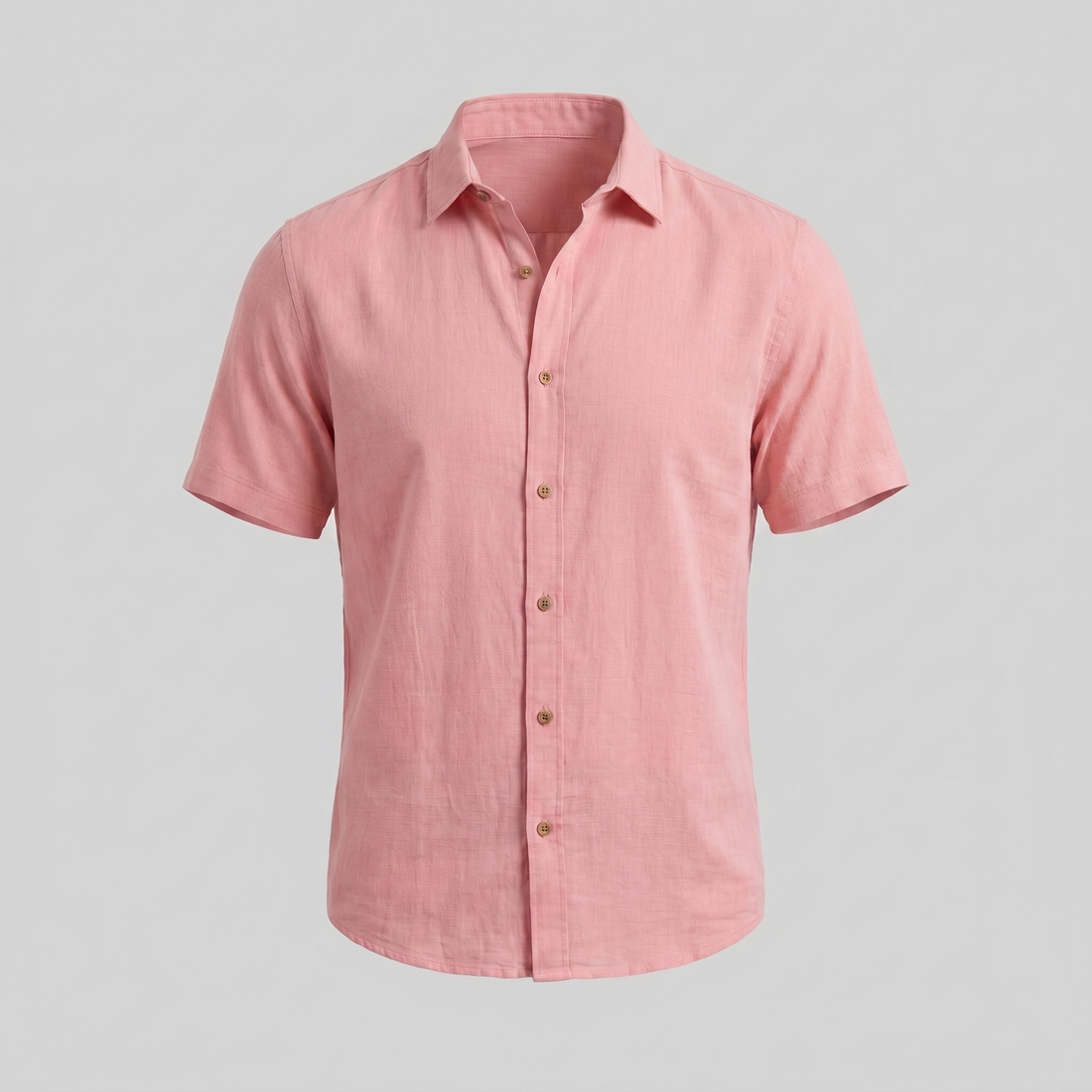Men's Camp Collar Short-Sleeve Summer Shirt
