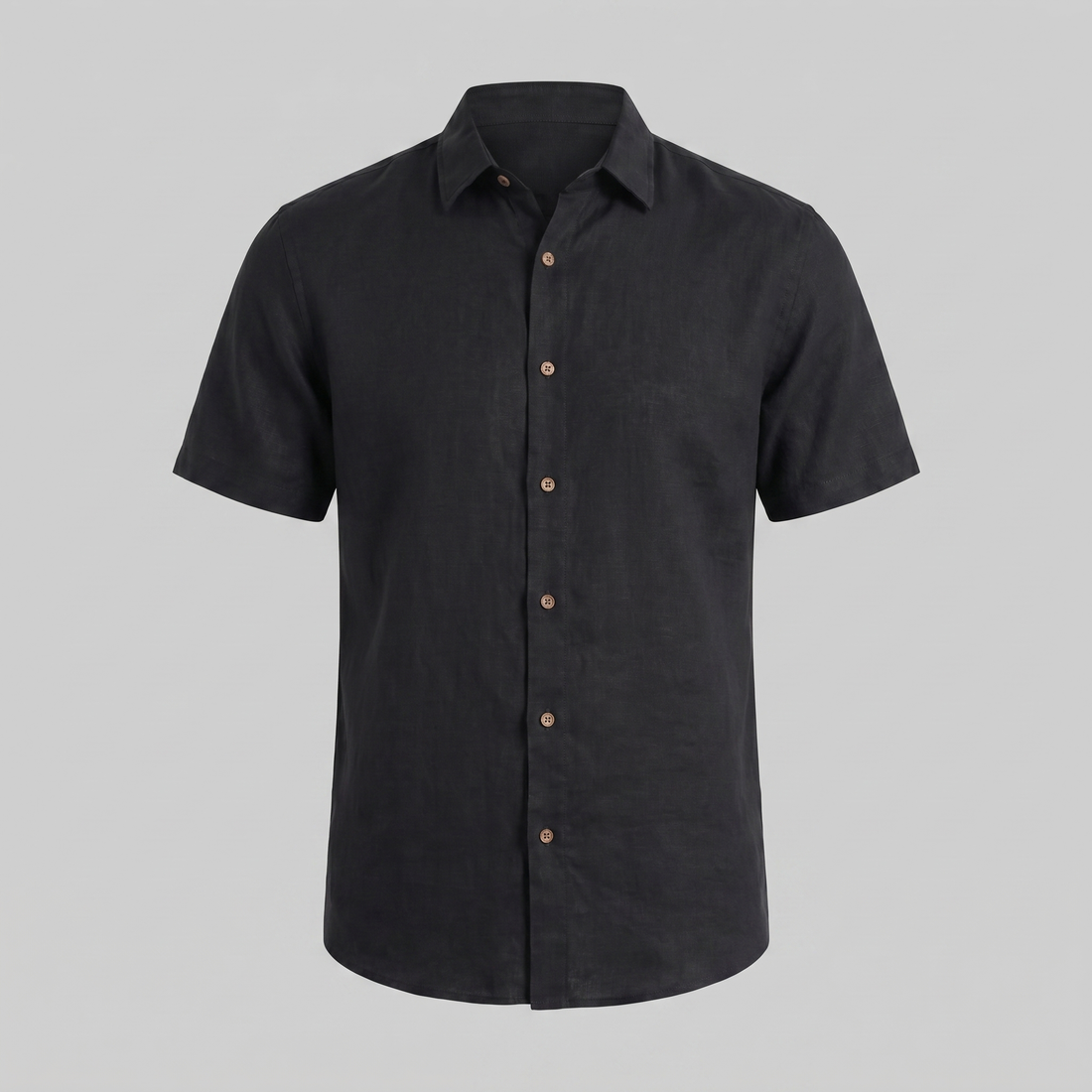 Men's Camp Collar Short-Sleeve Summer Shirt