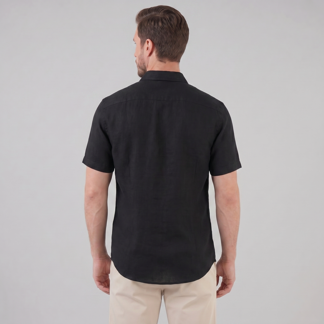 Men's Camp Collar Short-Sleeve Summer Shirt
