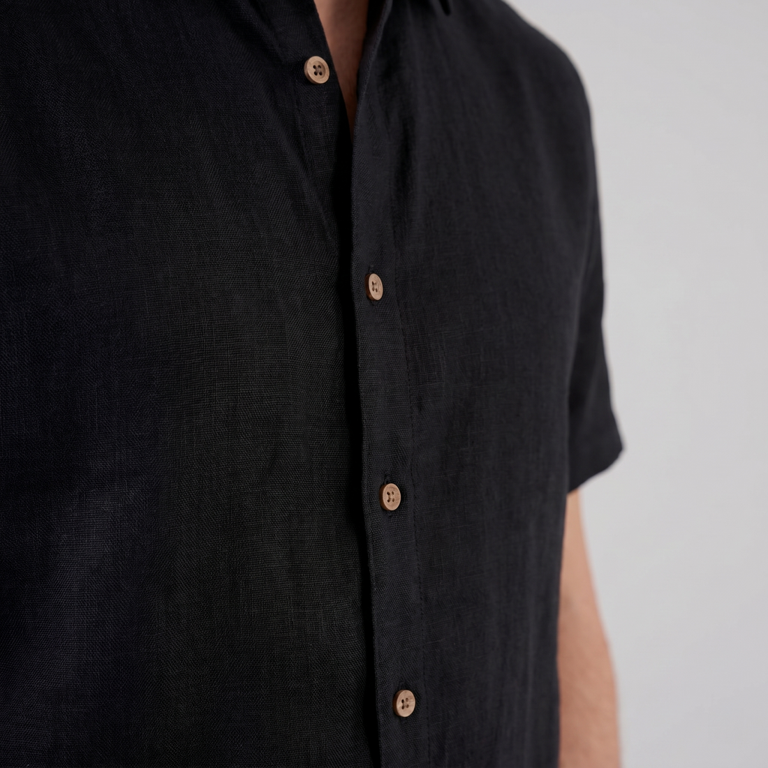 Men's Camp Collar Short-Sleeve Summer Shirt