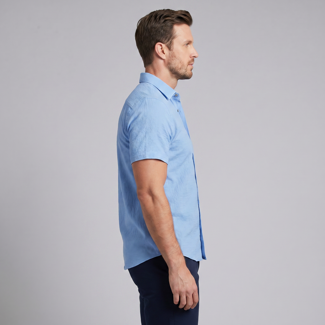 Men's Camp Collar Short-Sleeve Summer Shirt