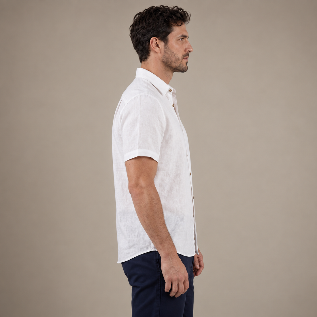 Men's Camp Collar Short-Sleeve Summer Shirt
