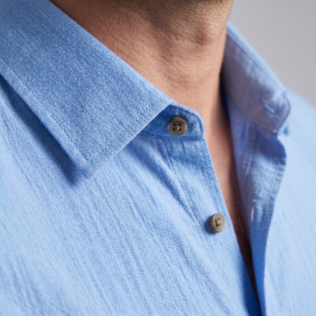 Men's Camp Collar Short-Sleeve Summer Shirt