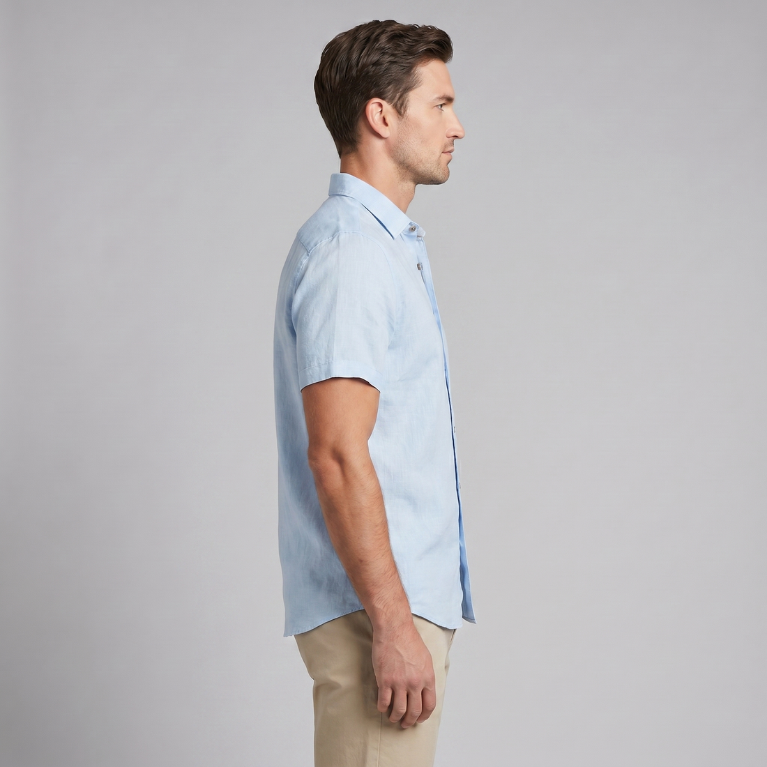 Men's Camp Collar Short-Sleeve Summer Shirt