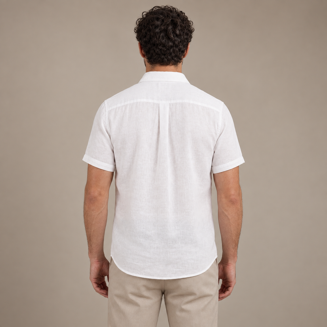 Men's Camp Collar Short-Sleeve Summer Shirt