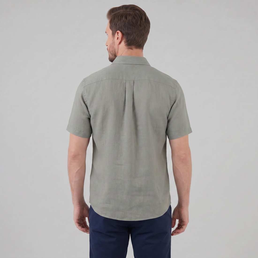 Men's Camp Collar Short-Sleeve Summer Shirt