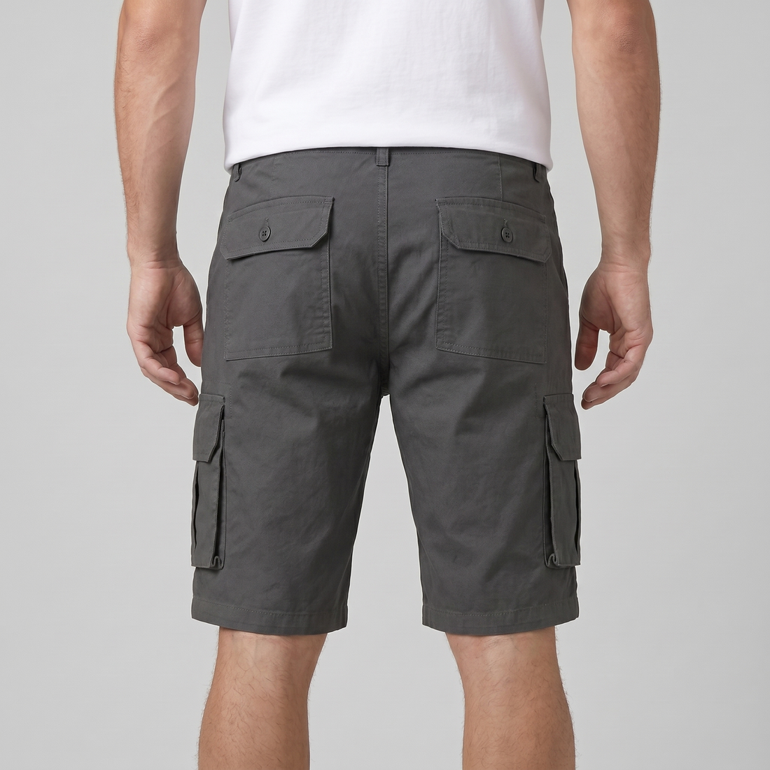 Men's Cargo Shorts with Multiple Pockets