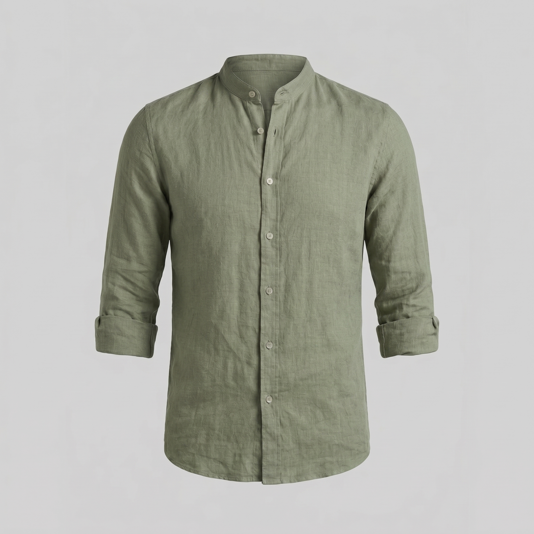 Men's Casual Button-Up Shirt