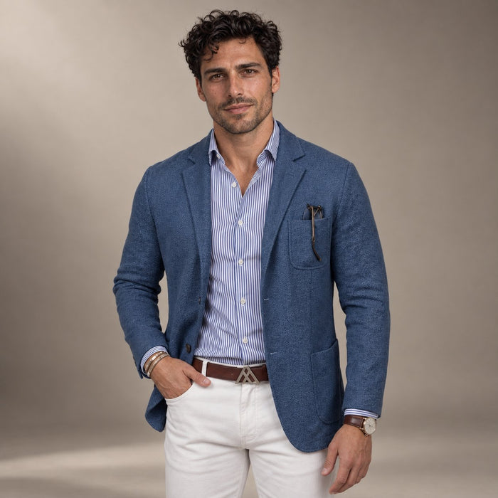 Men's Casual Linen Blazer