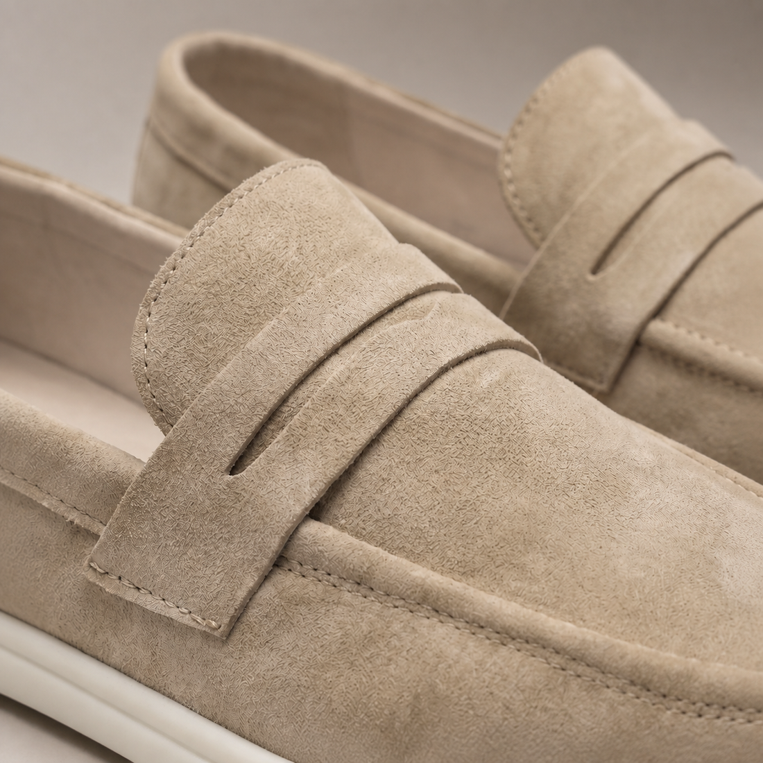 Men's Casual Slip-On Loafers - Comfortable Loafer Shoes