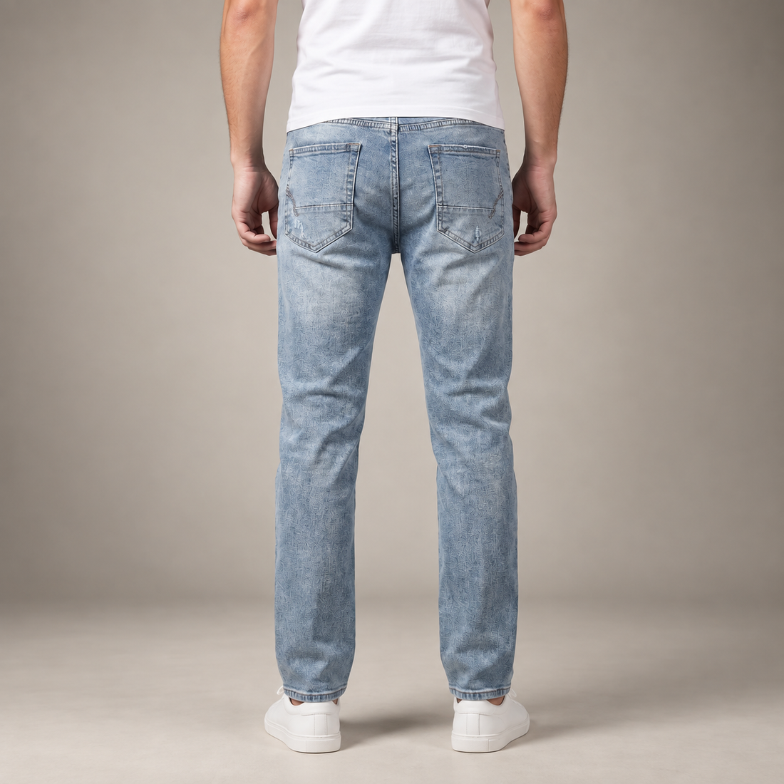 Men's Casual Straight Jeans
