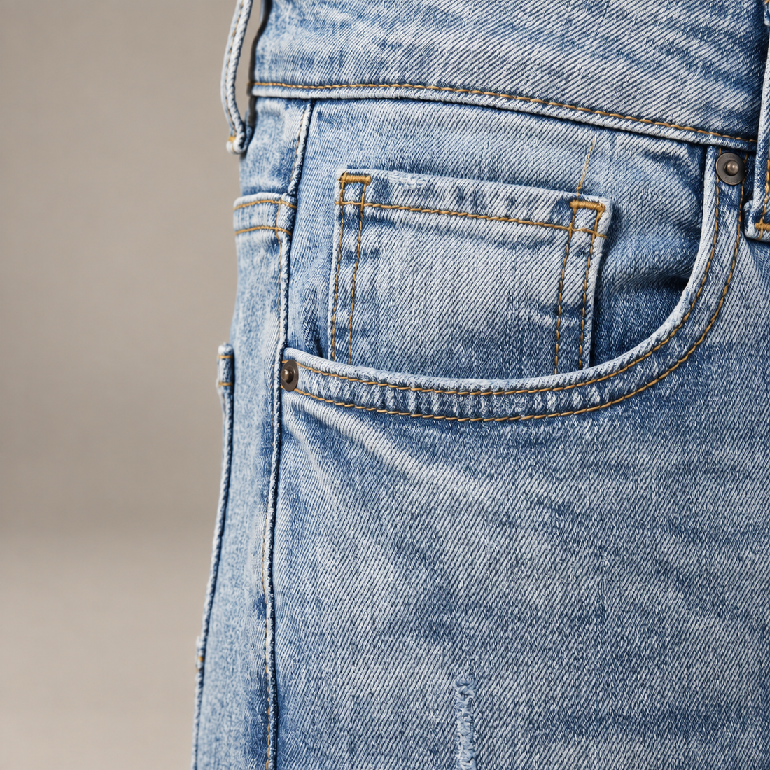 Men's Casual Straight Jeans