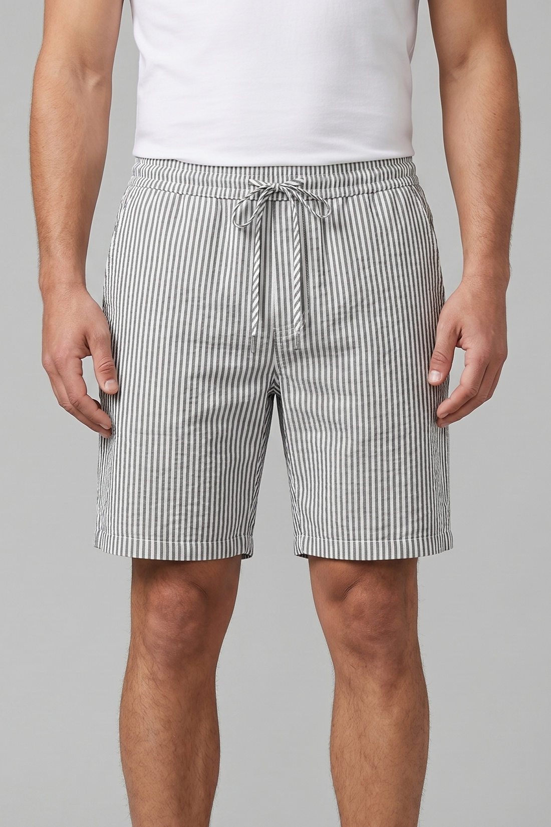 Men's Casual Striped Summer Shorts