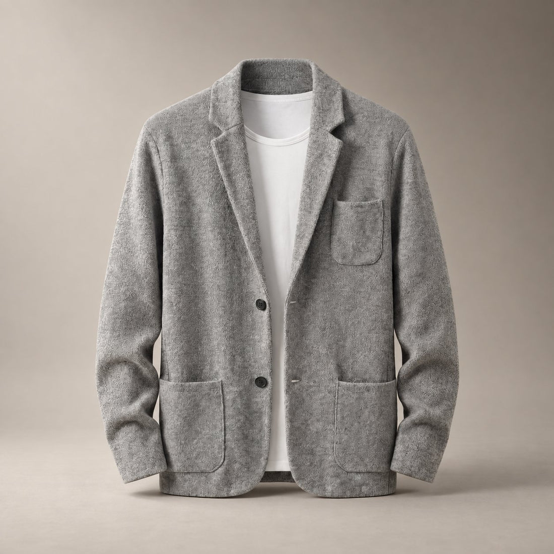 Men's Casual Tailored Fit Jacket