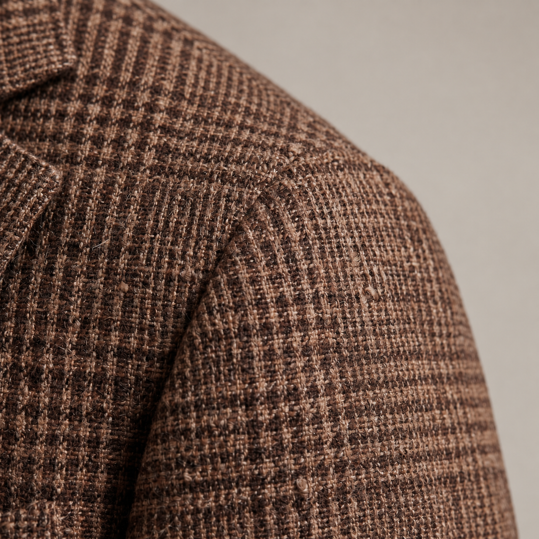 Men's Check Casual Blazer Jacket - Stylish Sport Coat