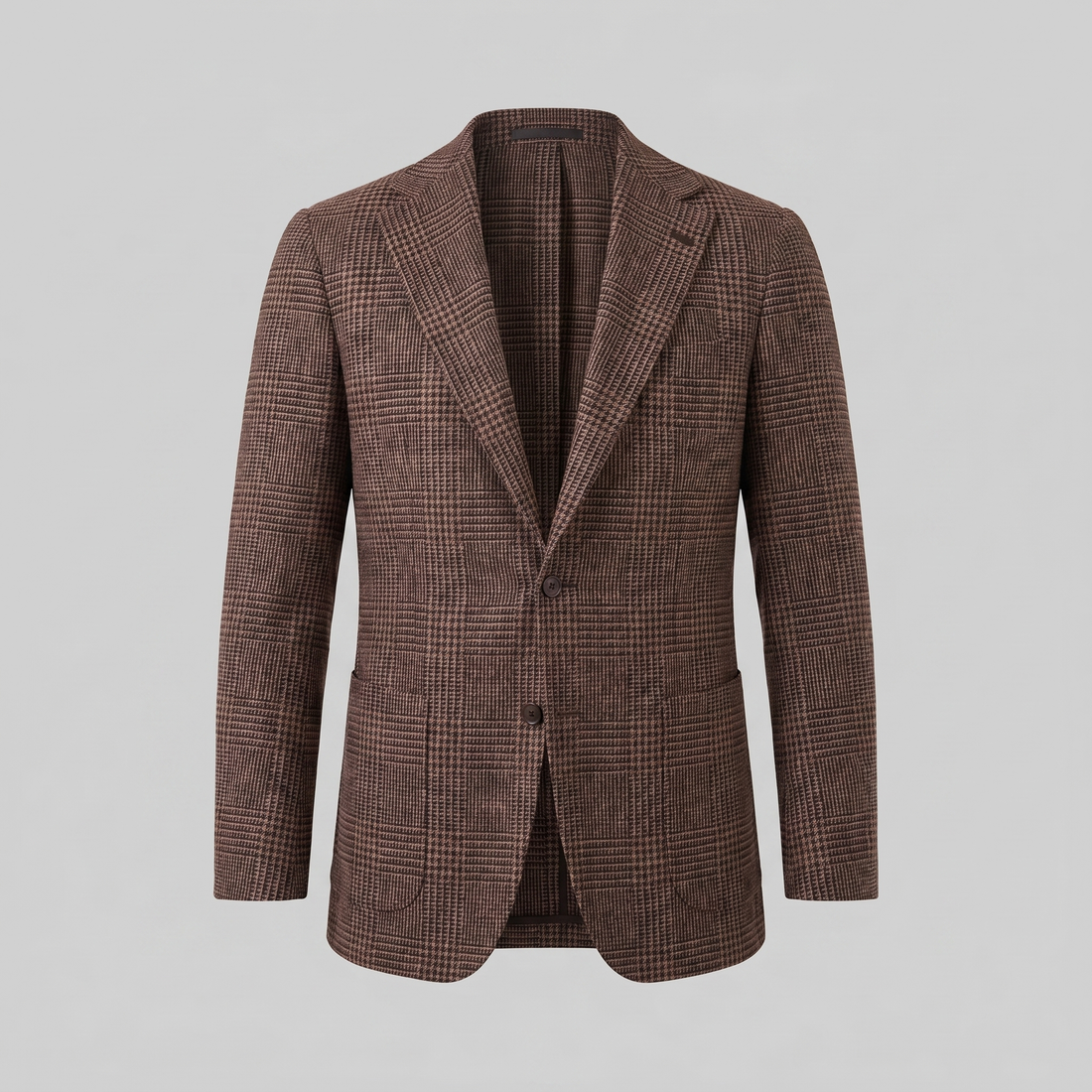Men's Check Casual Blazer Jacket - Stylish Sport Coat
