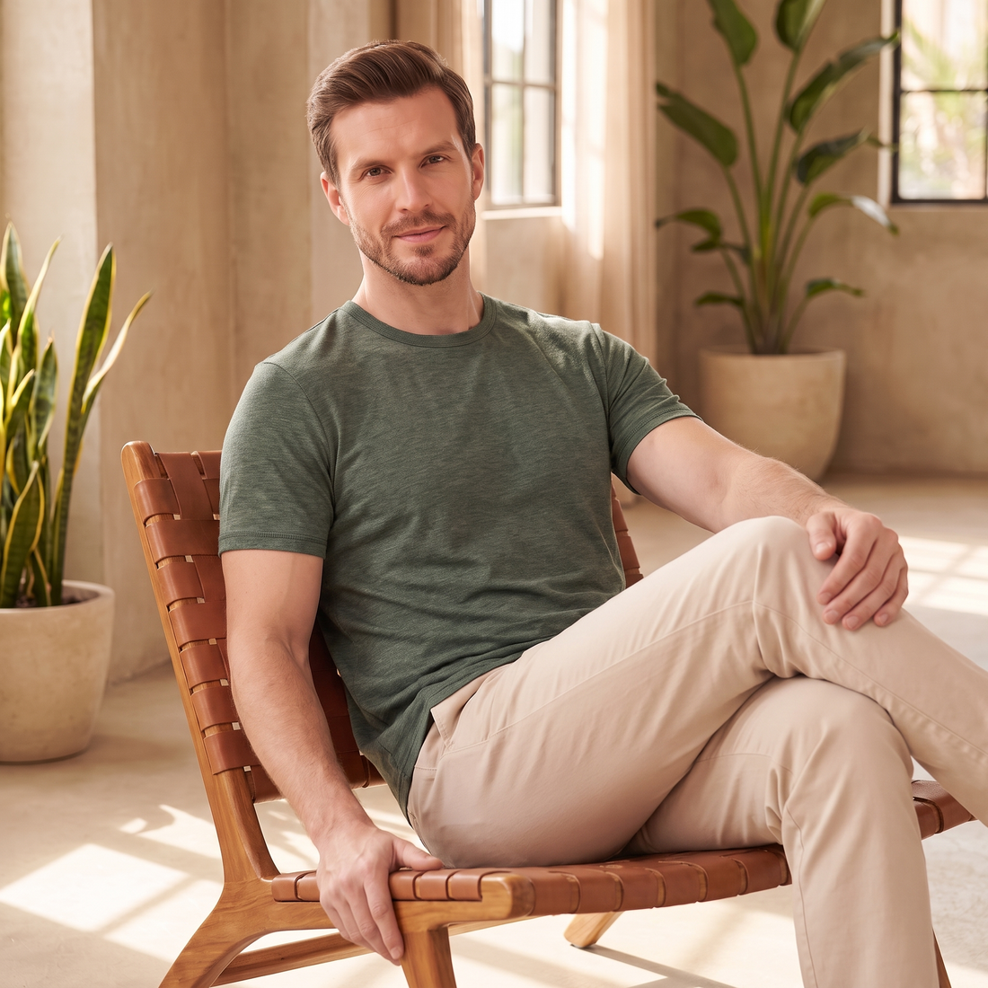 Men's Classic Crew Neck T-Shirt