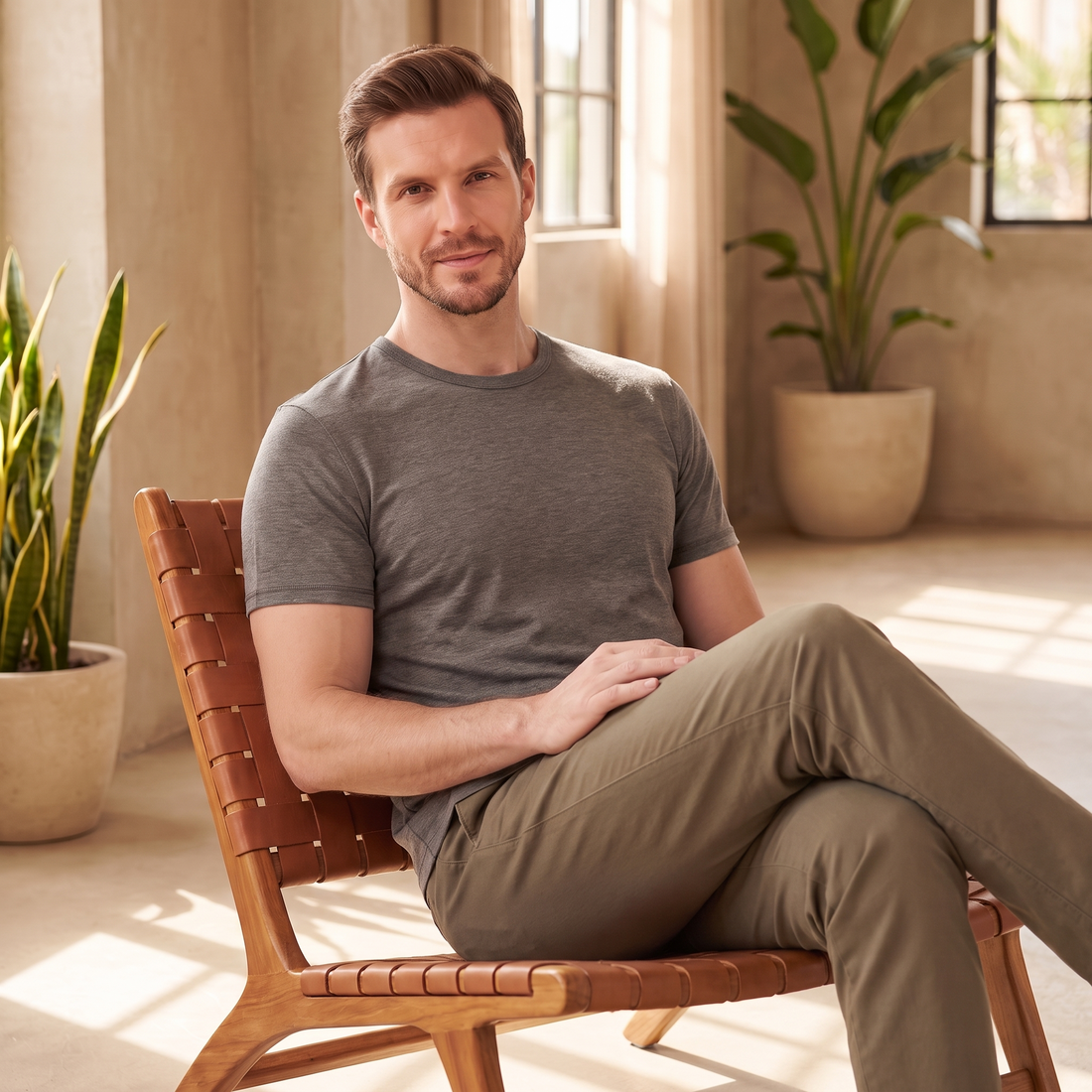 Men's Classic Crew Neck T-Shirt