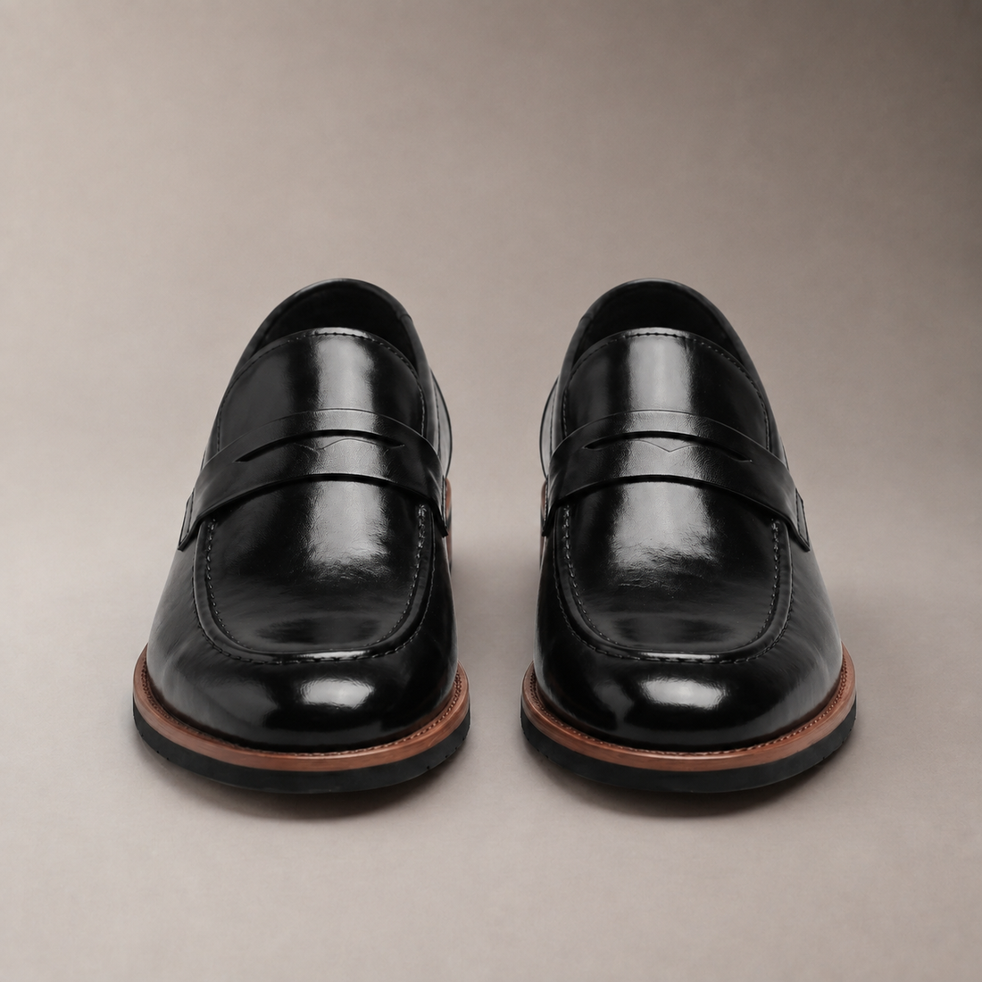 Men's Classic Leather Penny Loafers