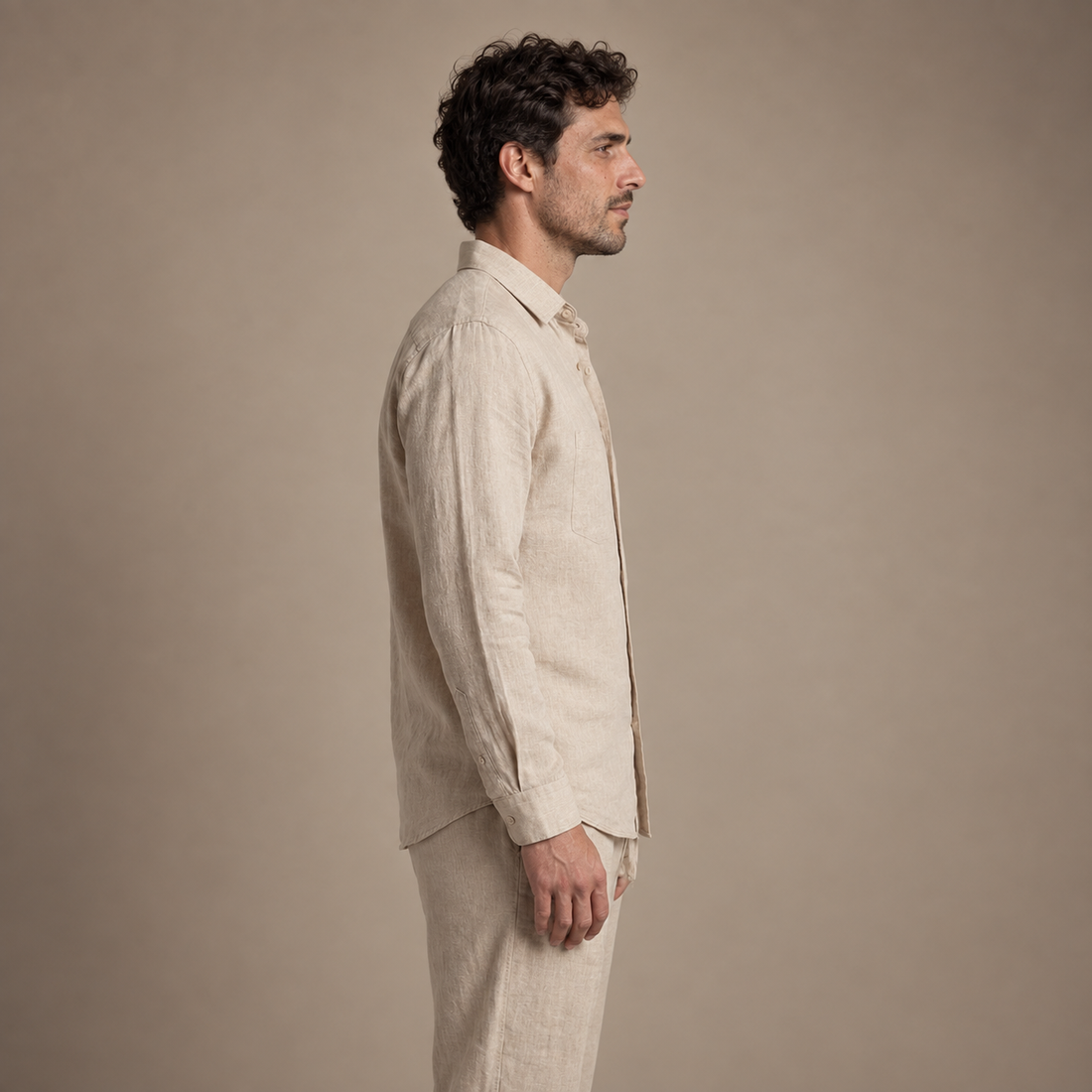 Men's Linen Co-Ord Set