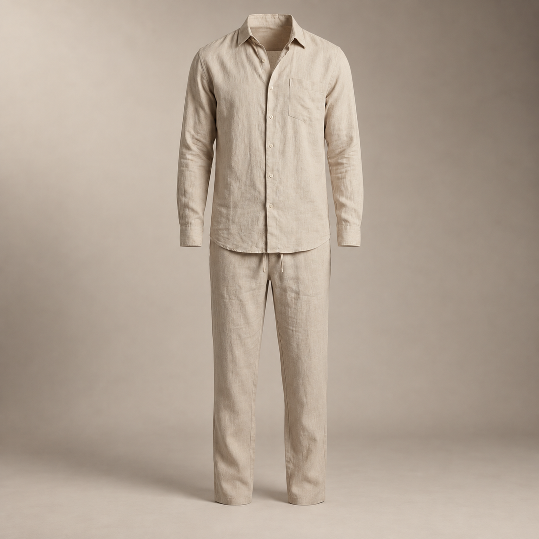 Men's Linen Co-Ord Set