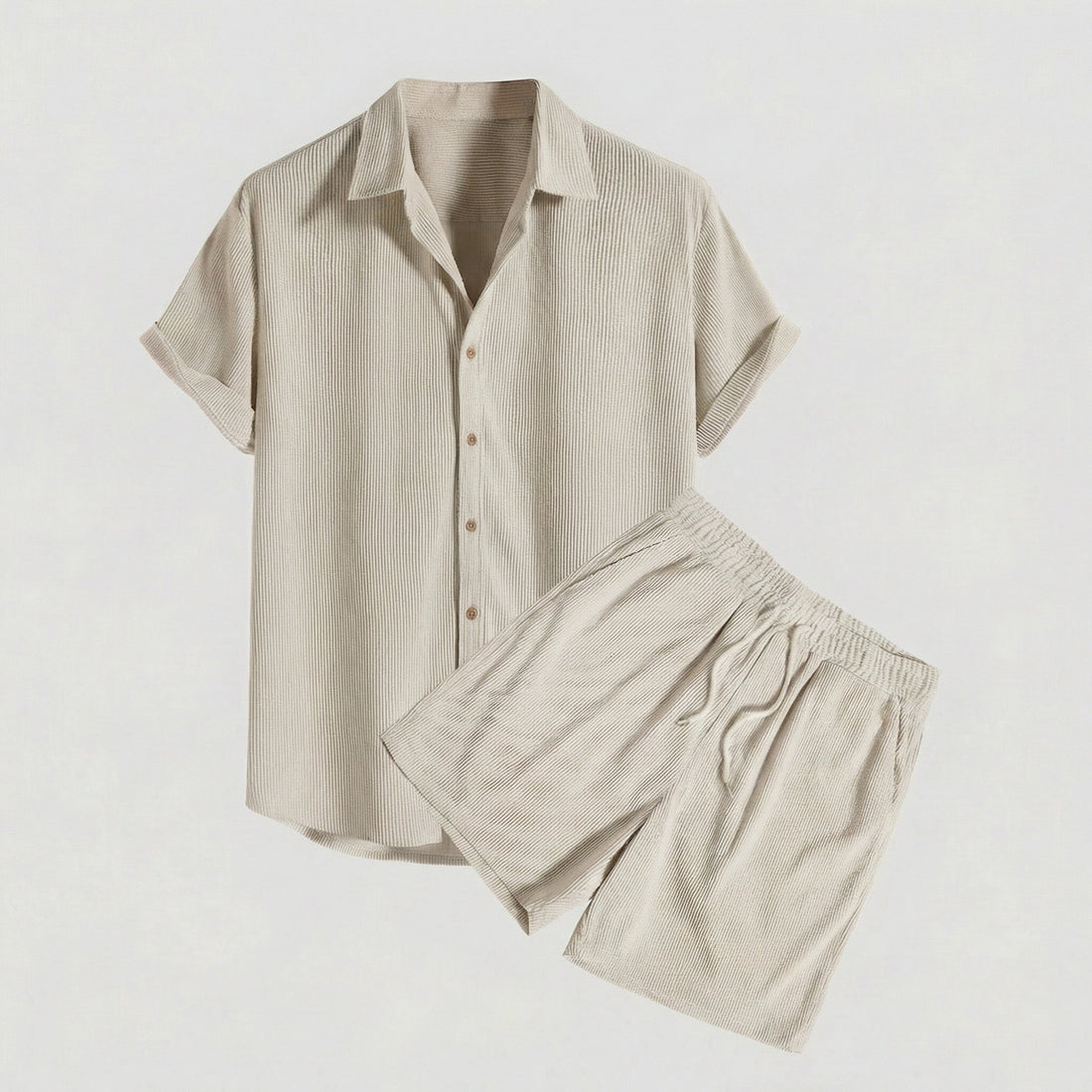 Men's Corduroy 2-Piece Outfit Set