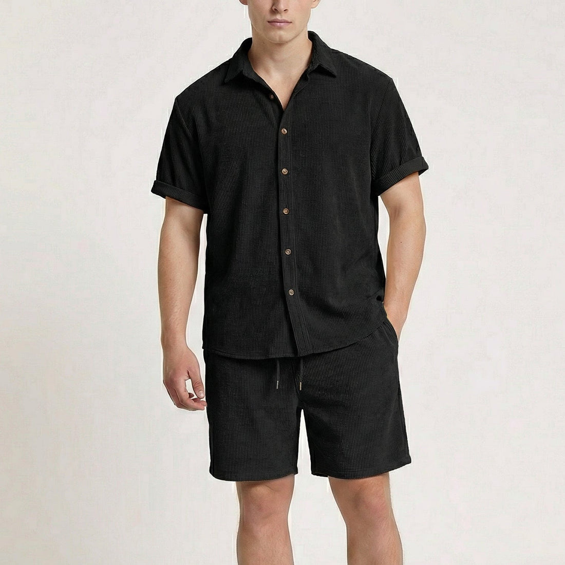 Men's Corduroy 2-Piece Outfit Set