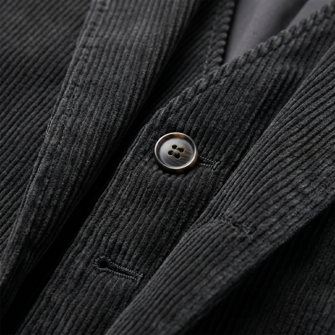 Men's Corduroy Blazer Jacket with Matching Vest