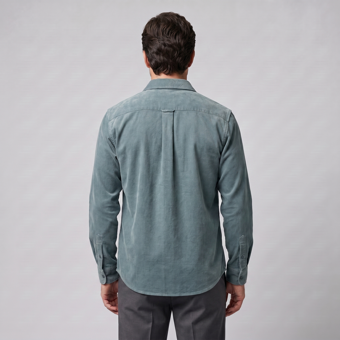Men's Corduroy Long Sleeve Casual Shirt