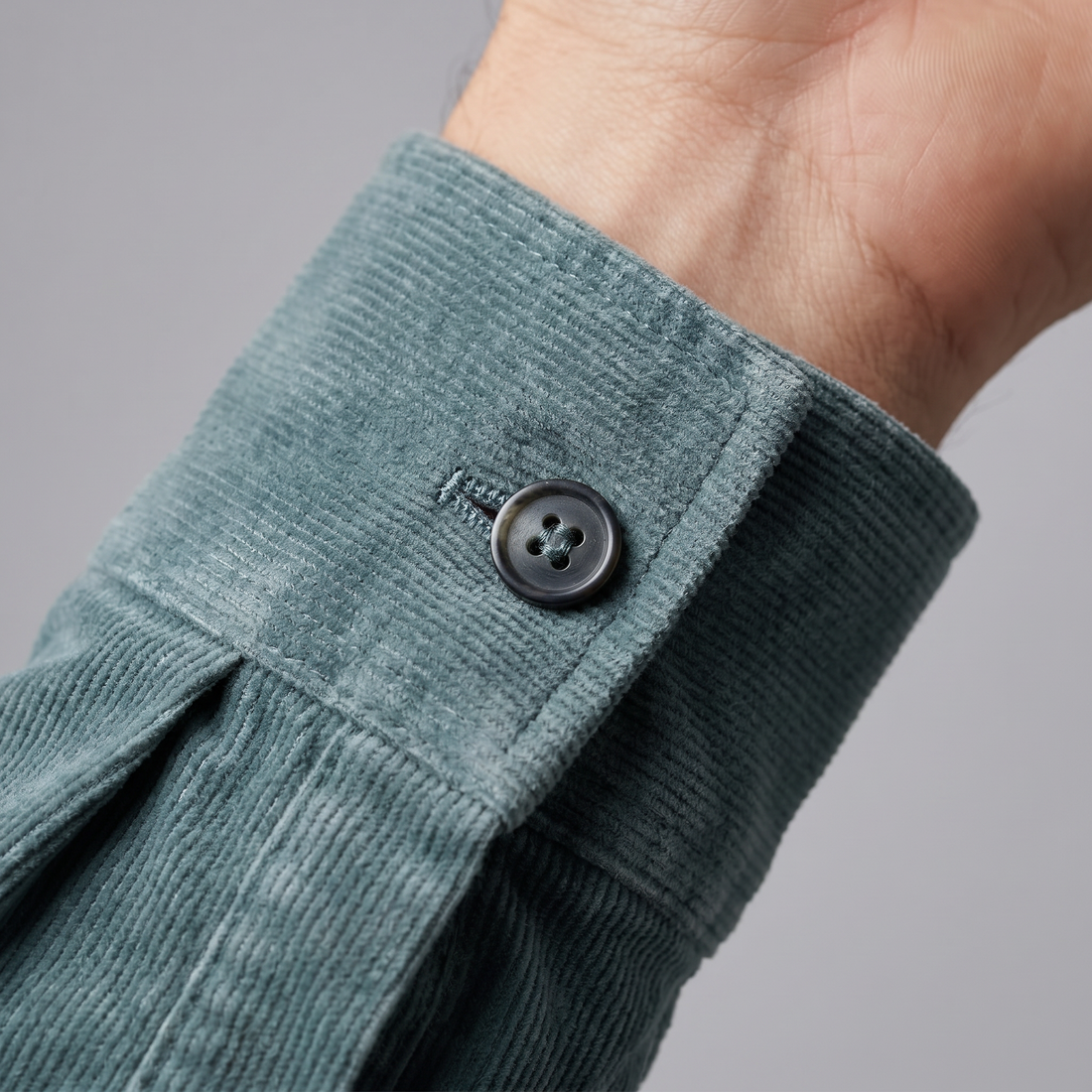 Men's Corduroy Long Sleeve Casual Shirt