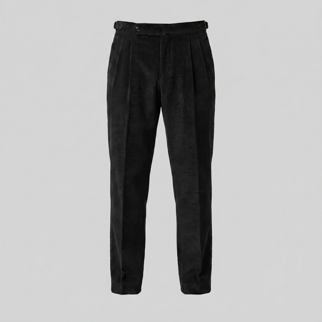 Men's Corduroy Pleated Trousers