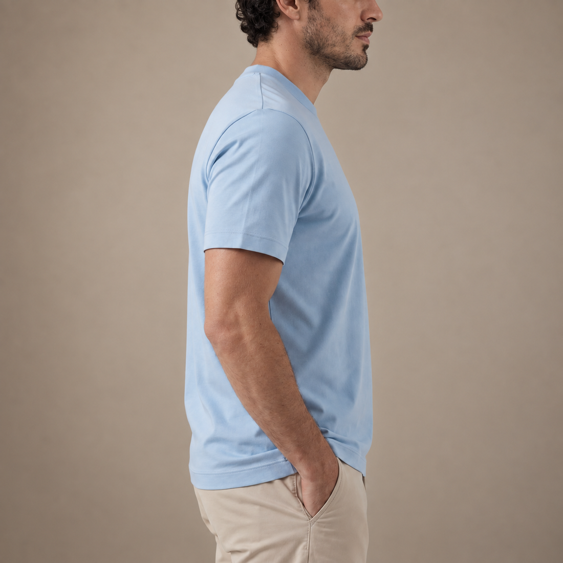 Men's Cotton Crew Neck T-Shirt