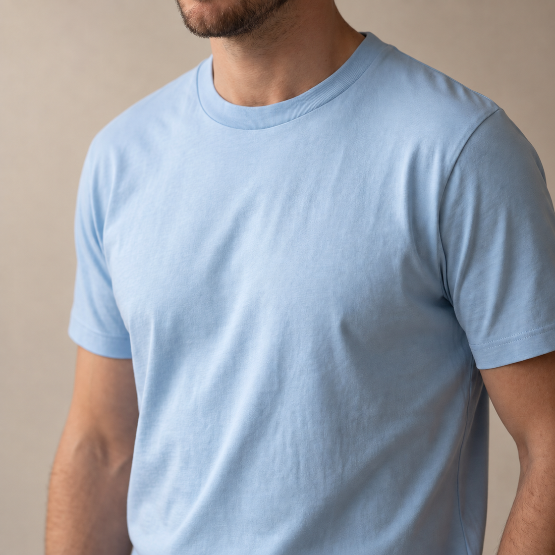 Men's Cotton Crew Neck T-Shirt