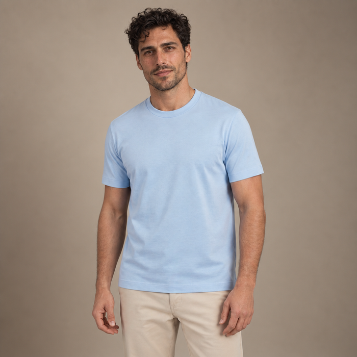 Men's Cotton Crew Neck T-Shirt