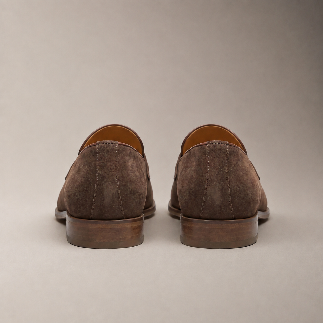 Men's Cowhide Suede Penny Loafers
